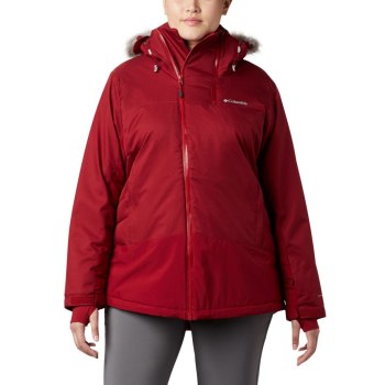 Dámské Bundy Columbia Emerald Lake Parka Plus Size Červené CFWUBJ728